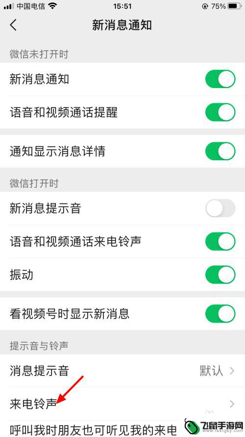 苹果手机怎么设置语音通话铃声 iPhone手机微信语音通话铃声设置方法