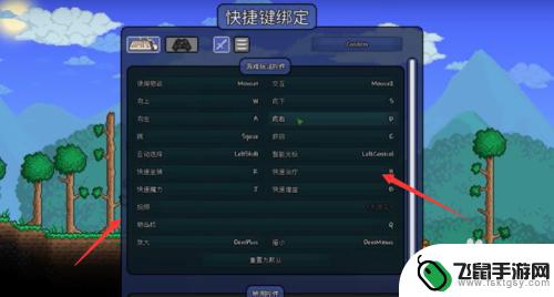 泰拉瑞亚怎么绑定快捷键 泰拉瑞亚如何设置快捷键