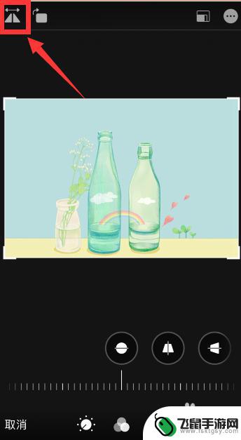 苹果手机照片怎么设置翻转 iPhone上的照片怎么做镜像翻转