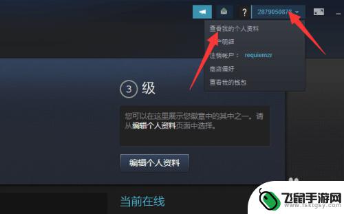 steam论坛id怎么看 Steam怎么查看个人数字ID